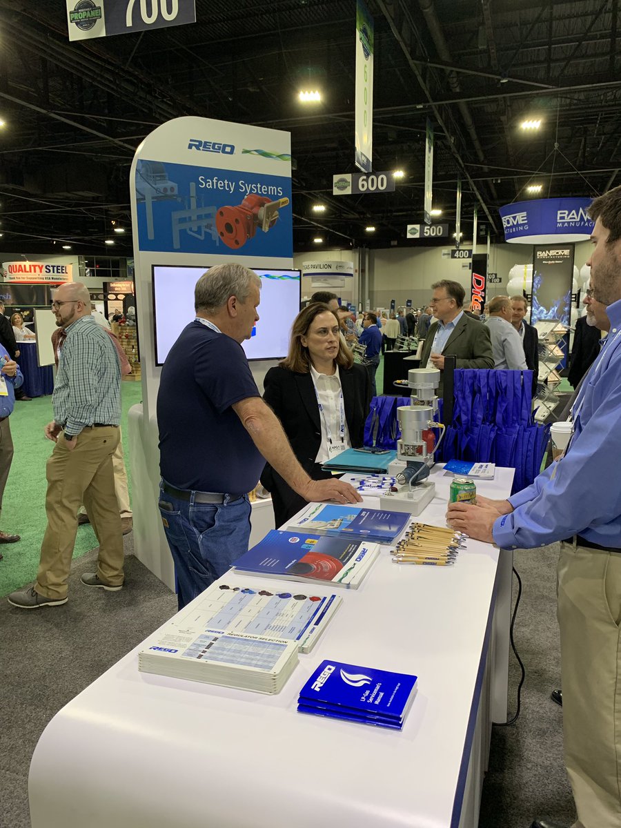VarneyEd's tweet image. RegO’s new booth working with customers in Atlanta! Exciting happenings at the NPGA Southeast Show