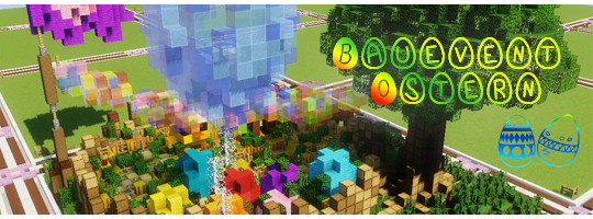 cubesidelive's tweet photo. - Osterbauevent 2019 - Habt ihr euch schon ein Grundstück gesichert?
Baubegin: 02.04.2019
Bauschluss: 21.04.2019
Grundstückgröße: 40 x 40
Portpunkt: /tt bauevent
#Cubeside
#Minecraft #Bauevent https://t.co/9UQgZGp0st