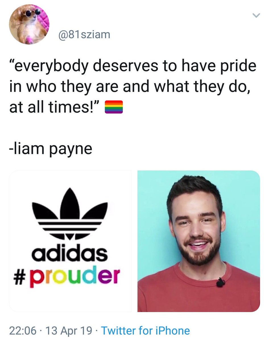 just last year liam participated in a campaign by adidas, which supported the london pride. he designed a pair of shoes for the cause.