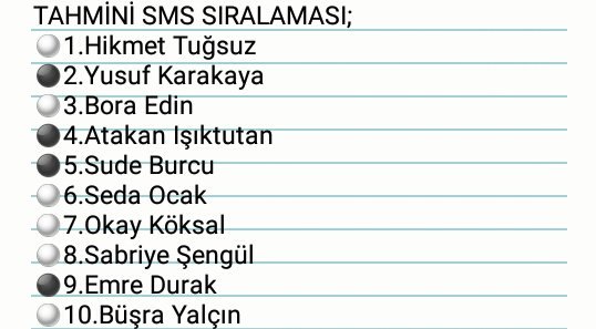 Survivor Sms Sıralaması : Survivor Sms Siralamasi 27 Nisan ...