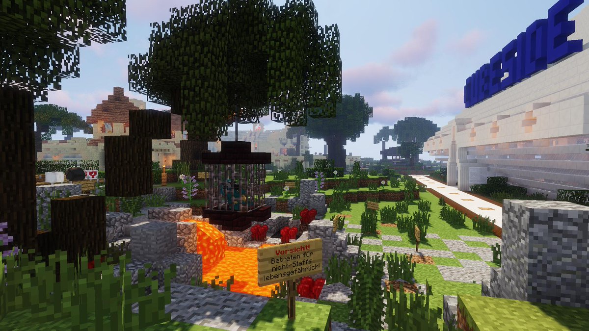 cubesidelive's tweet photo. Kleine Umbauarbeiten am Spawn. Gefällts euch?
Übrigens die goldene Spitzhacke findet ihr auch im Forum: https://t.co/jdCalq7oAa
#minecraft
#cubeside https://t.co/GfLu7o1zvy