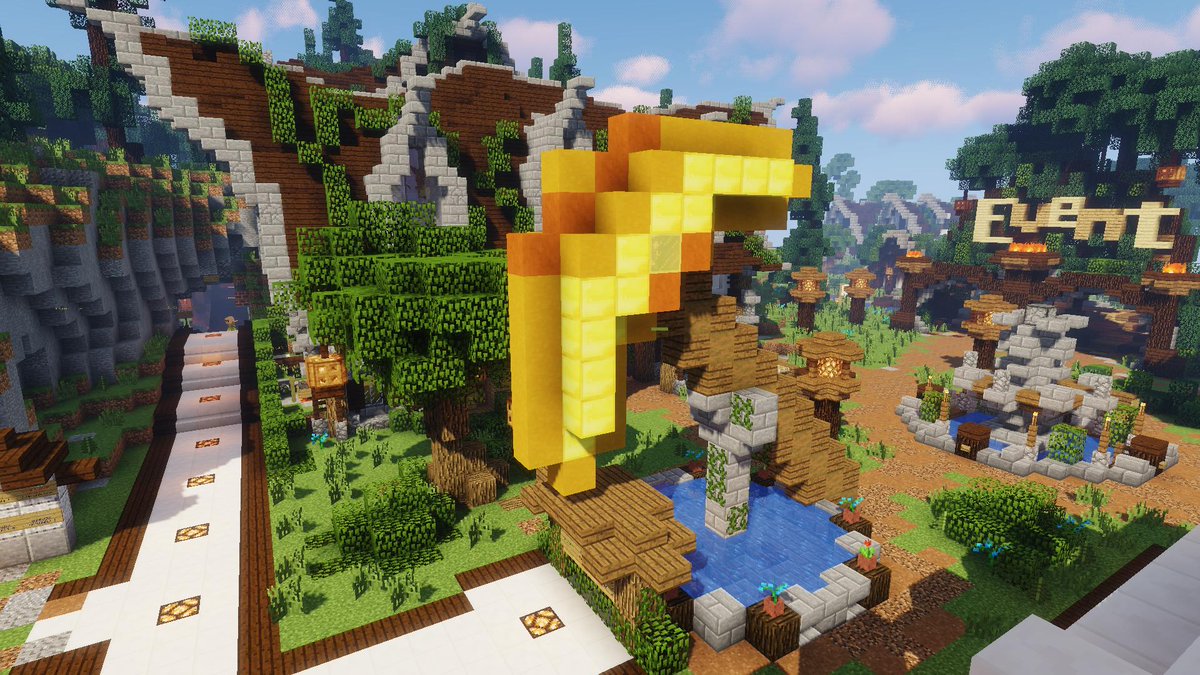 cubesidelive's tweet photo. Kleine Umbauarbeiten am Spawn. Gefällts euch?
Übrigens die goldene Spitzhacke findet ihr auch im Forum: https://t.co/jdCalq7oAa
#minecraft
#cubeside https://t.co/GfLu7o1zvy