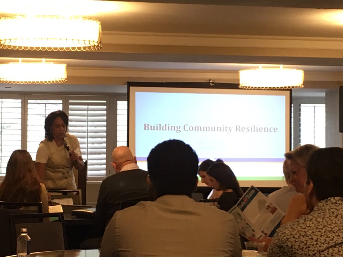 DesireBennett's tweet image. Excited to join @JoiningForcesfC at this week’s @ResilNation Spring 2019 meeting: “Sustaining Work through Practice, Program, &amp;amp; Policy” digging more into trauma, equity &amp;amp; resilience, and root causes of community violence. #PairOfAces #ResilientNation