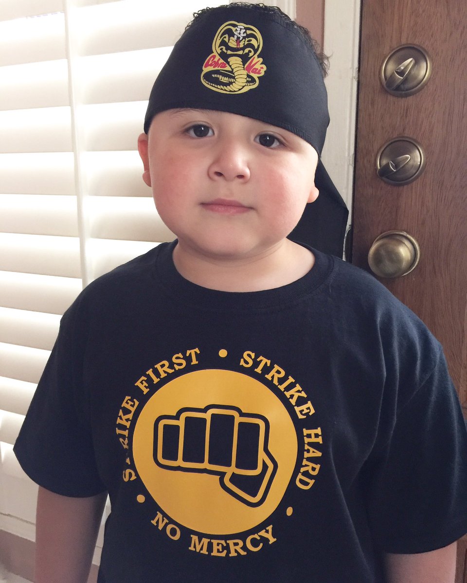 TRN_Media's tweet photo. Strike First...Strike Hard..NO MERCY!! Cobra Kai Season 2 April 24th. Matty is ready. Are you?
#CobraKai #TeamRubalcava #cobrastrike #nomercy #TRNetwork @CobraKaiSeries @cobra_kai_fanpage @CobraKaiNetwork https://t.co/dPkNbR7GLH