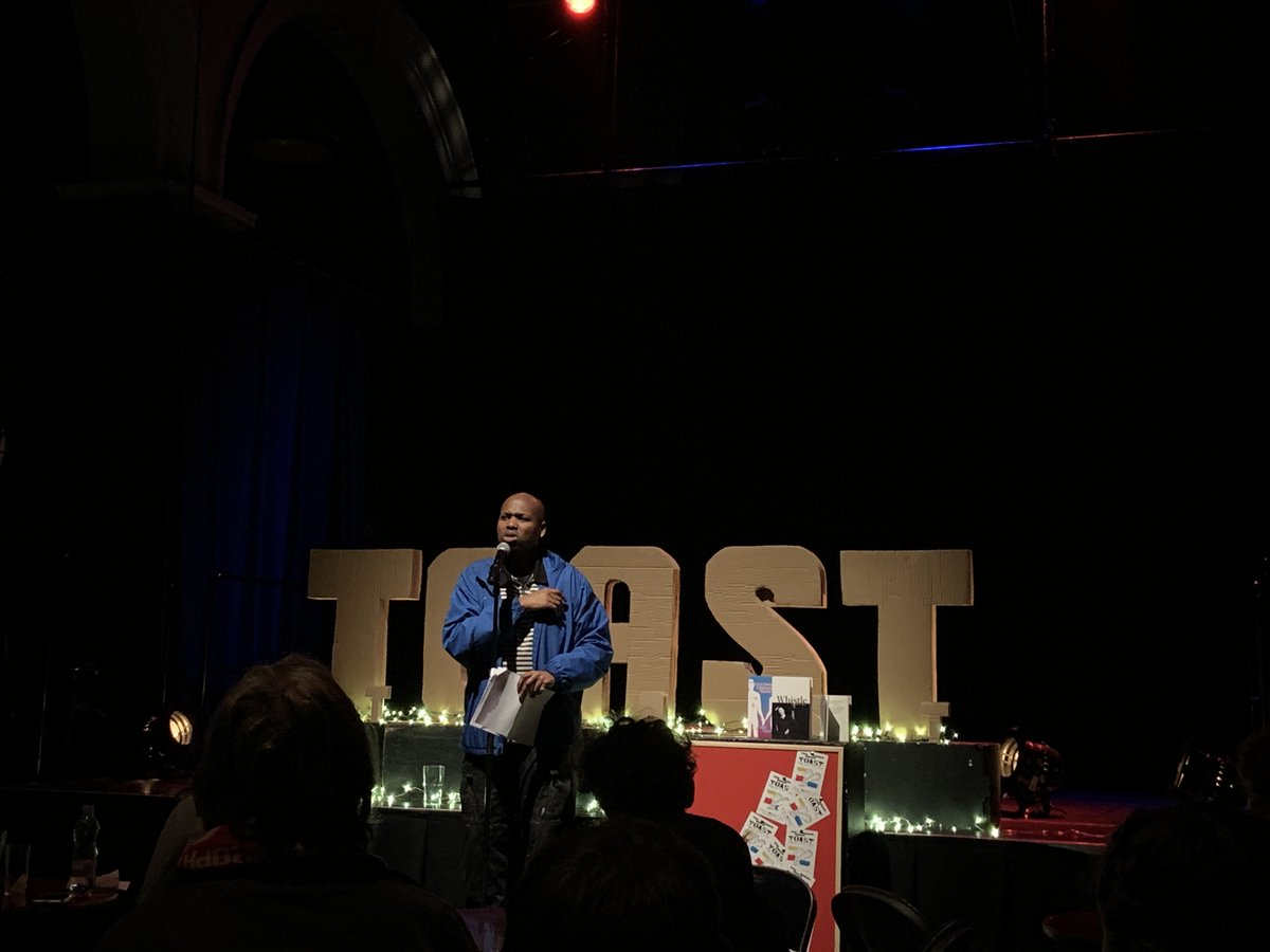 ARUP_DANIEL's tweet photo. A lovely evening spent with the good folks from @ToastPoetry. Highly recommend this for a warming Sunday finale. Favourites from the night from @kalmtree and his take on the gentrification of https://t.co/K4QEBb2jOh and Martin Figuraβs poem about his daughter Amy. #wordsoutloud https://t.co/Nli6tybXyW