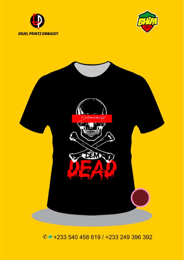papistic40's tweet photo. Hey my #bhim❤️ fans new stonebwoy t-shirt on board #DEMDEAD 2019 available all size and all type of colour u want ❤️❤️🇬🇭🇬🇭🇬🇭 pls let's all try ND rep #bihmnation to de word👌🏼👌🏼👍👍 #1GAD #STONEGAD 👨‍❤️‍💋‍👨👨‍❤️‍💋‍👨🙏🙏🙏 https://t.co/VLlkLWzVlV