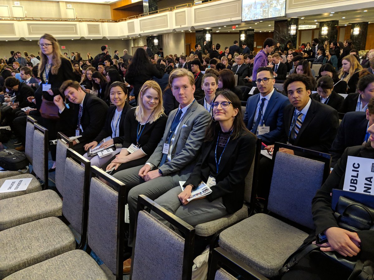 JCCCModelUN's tweet image. Opening session of the NMUN conference NYC. @JCCCprez @JCCCtweet @JCCCStudentLife