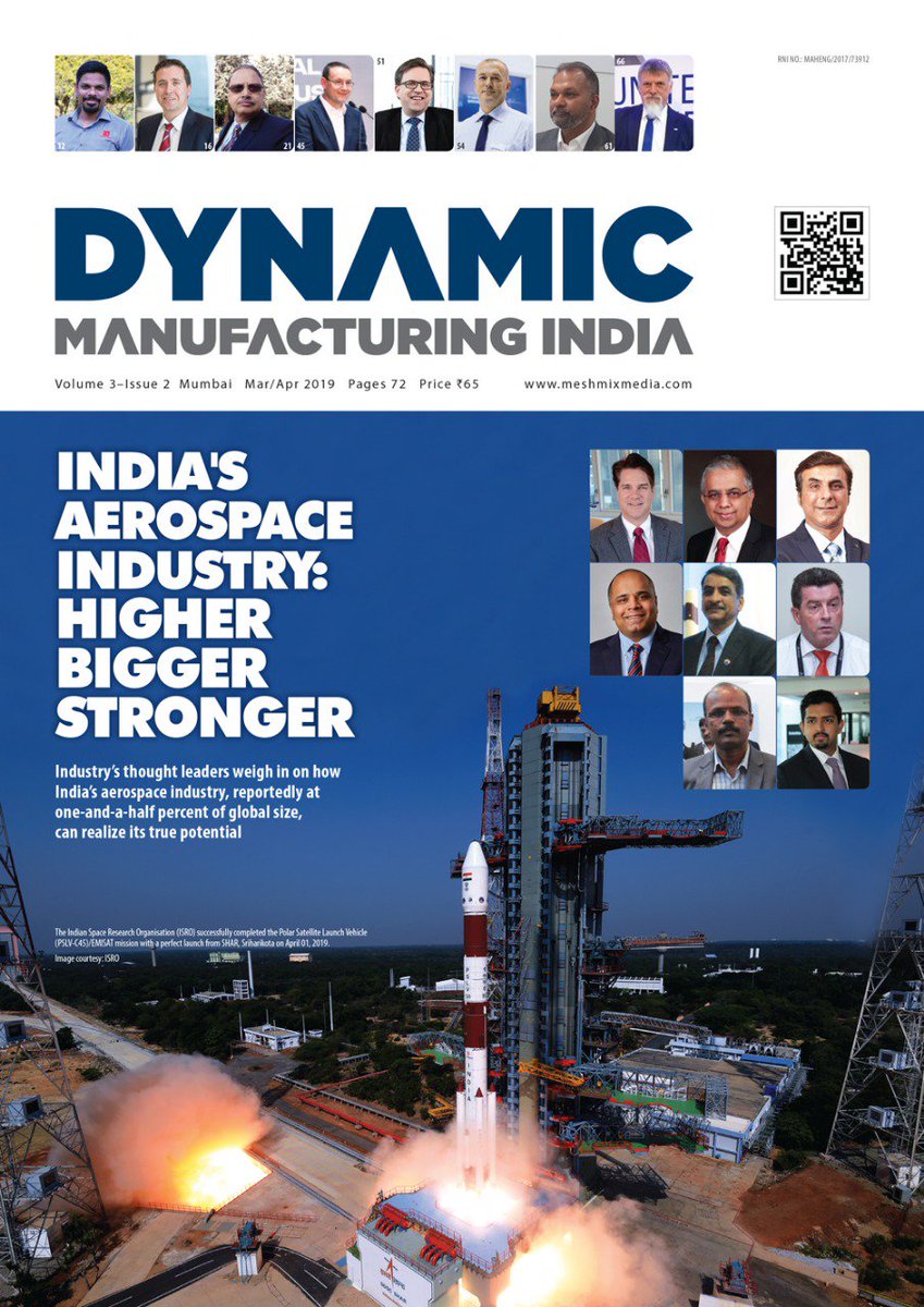 dineshmishra198's tweet photo. #Aerospace #indianmanufacturing #cnc #cncuser #machine #machinetool #magazine #makeinindia dynamic manufacturing India ( DMI ) cover of March _April 2019 issue. #digitization #digitalization #aerospacecomponents #components #india #orderfox https://t.co/rXxznsbZ0w