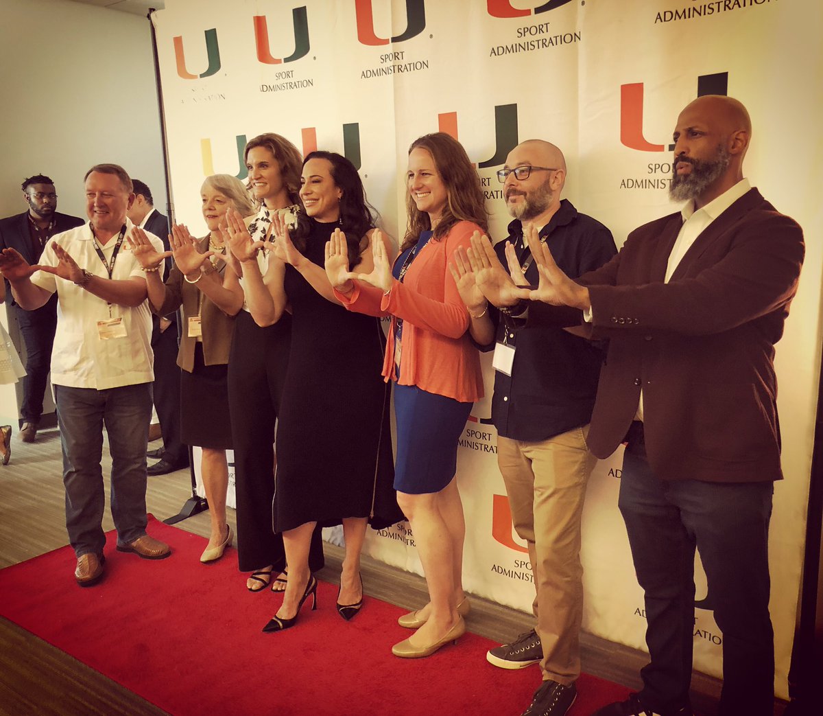 At this past week’s <a href="/UMiamiSIC/">UM Sport Industry Conference (SIC)</a> with day 2 keynote speaker @DanyGarciaCo She delivered such incredible advice and inspiration during her presentation. #GoCanes #sportsbiz #conference #miami #advice #inspiration #danygarcia <a href="/UMiamiUOnline/">UOnline</a> @el_mac12 <a href="/TyweezeFoSheeze/">Tywan G. Martin</a> <a href="/clairezovko/">Claire Zovko, Esq.</a>