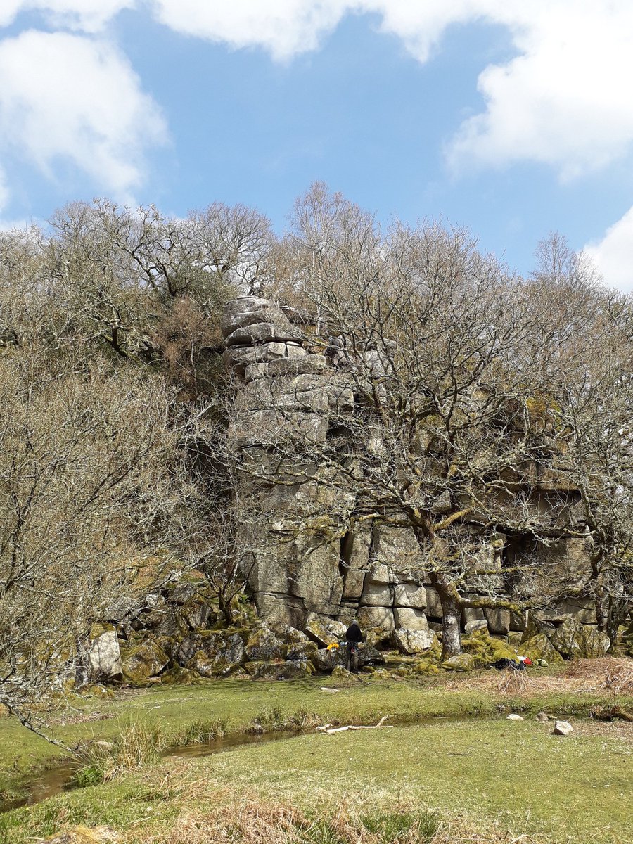 MtnExpertise's tweet photo. Bit of Dartmoor bouldering...cold and breezy but beautiful weather for some exploring. #riverdart #dartmeet #combestonetor #dartmoor #fungus https://t.co/o6c8bSSY3i