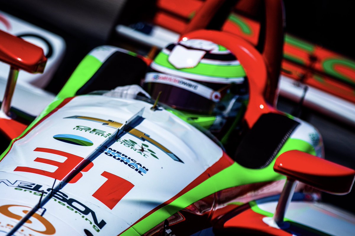 ambiogascouncil's tweet photo. What an exciting day of #INDYCAR racing at the #AGPLB! @PatricioOWard and @ColtonHerta,  super strong racing today. Thanks for flying the #biogas flag and we’ll see you in Indianapolis! https://t.co/uZBr6a7tM1