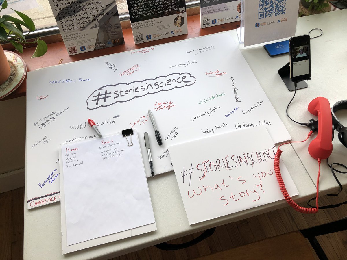 CivicSciMedia's tweet photo. What a wonderful showing at today’s gallery featuring @LettersPreSci @PBtScience @1000STEMWomen @RRamos_Neuro @HuWantsToKnow @lakshmiashwin @herstemstory and so many more! This is just the beginning... 😬 stay tuned! Thx to the @CambSciFest volunteers! cambscifest #sciencematters https://t.co/5N3OBPKx4B