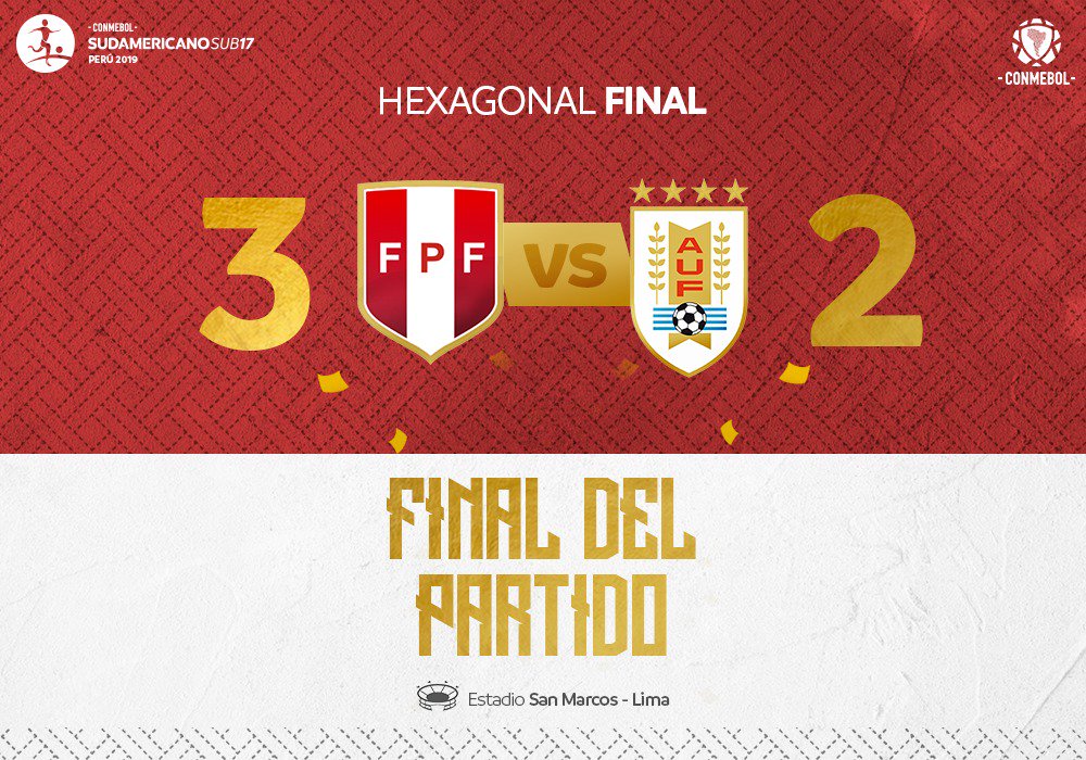 Sudamericano Sub 17 Perú 2019 tweet media