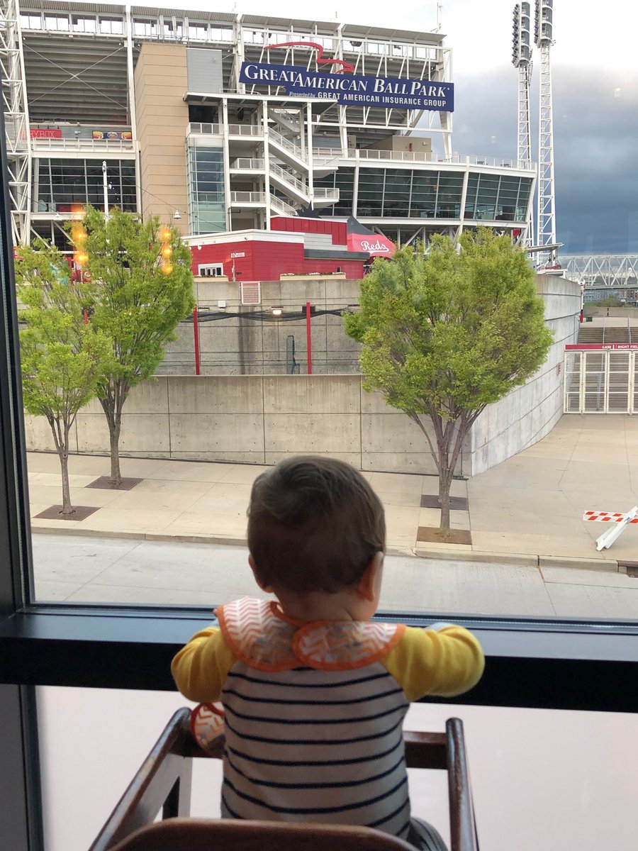 jstocker89's tweet photo. Alex was disappointed that the @Reds weren’t home today. The Fan Zone looks amazing. #futurebaseballplayer #baseballfan https://t.co/FBJr3RPXqH