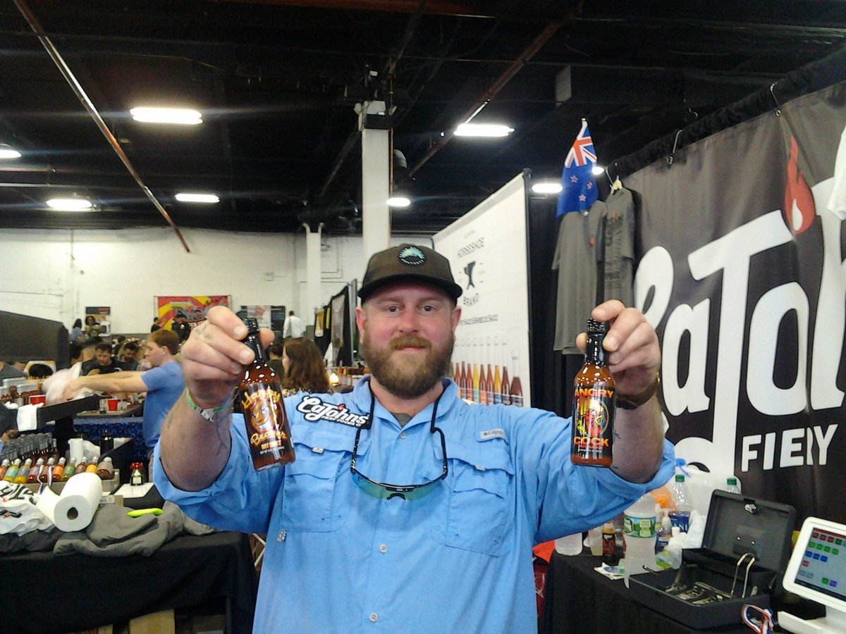 The guy from CaJohn's enjoyed posing for pics.