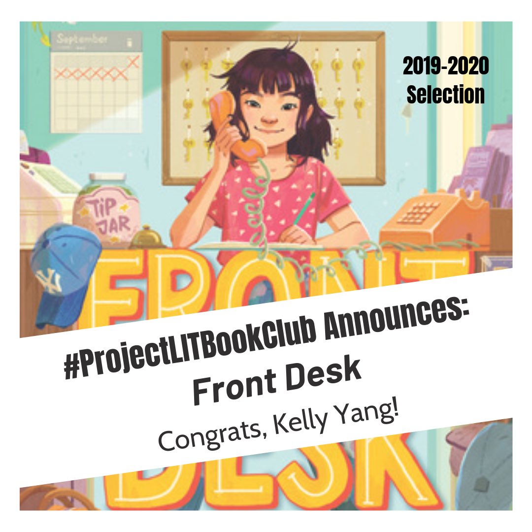 ProjectLITComm's tweet image. ICYMI: Our first two 2019-20 #ProjectLITBookClub picks! @kellyyanghk @WriteinBK #ProjectLITchat