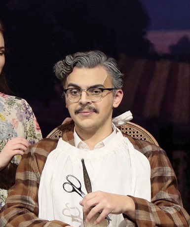 liam_klo's tweet photo. As my theatre career at mentor high ends, I dedicate this wonderful show to my beautiful grandmother who passed a few years ago. Her thick European accent was the inspiration for Tony and so many times I could hear her in my voice and see her in my face. I love you Baki. https://t.co/Amy8yS7K81