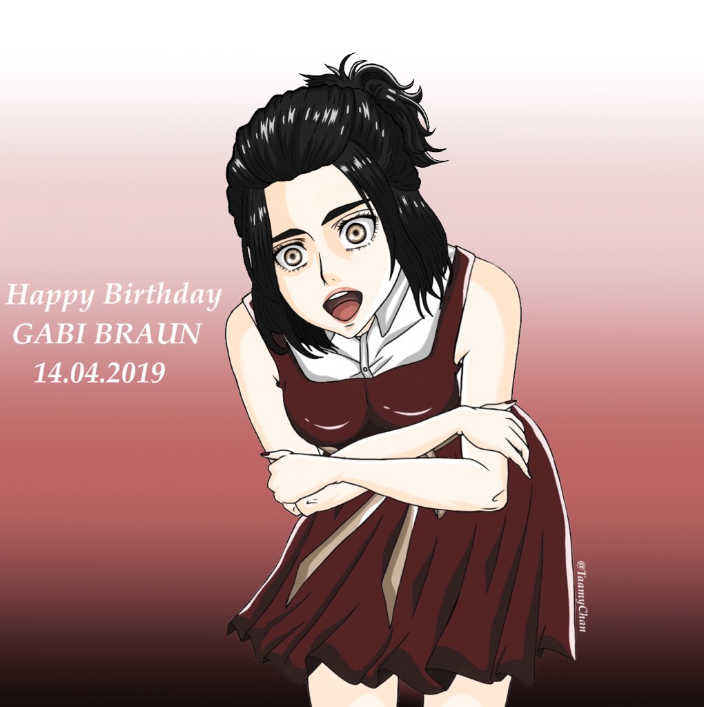 Happy Birthday, Gabi Braun - by TaamyChan : r/GabiCult