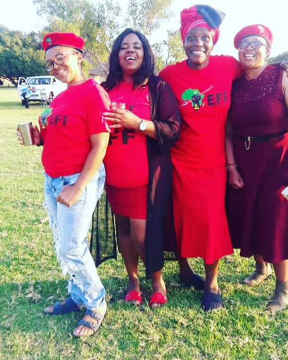 We are kliye!✊🏾
#WomensMarch2019
#TshelaThupaRally2019
#VoteEFF08May2019 #OurLandAndJobsNow #Asijiki