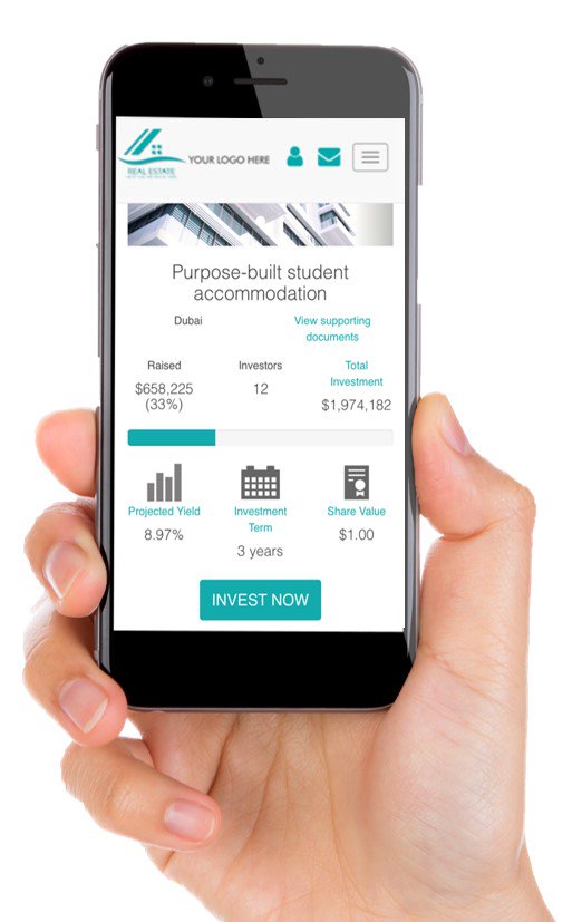 Why isn't investing in property as easy as ordering a pizza? We think it can be. Our plug and play white-label software enables your investors to invest in minutes and manage their portfolio seamlessly, all under your brand.