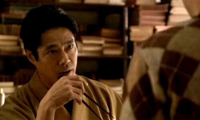 ふく على تويتر えぐざいるのことはほとんど知らないから何とも言えないけど 映画版京極堂の堤真一は最高なのでそれだけ言わせて