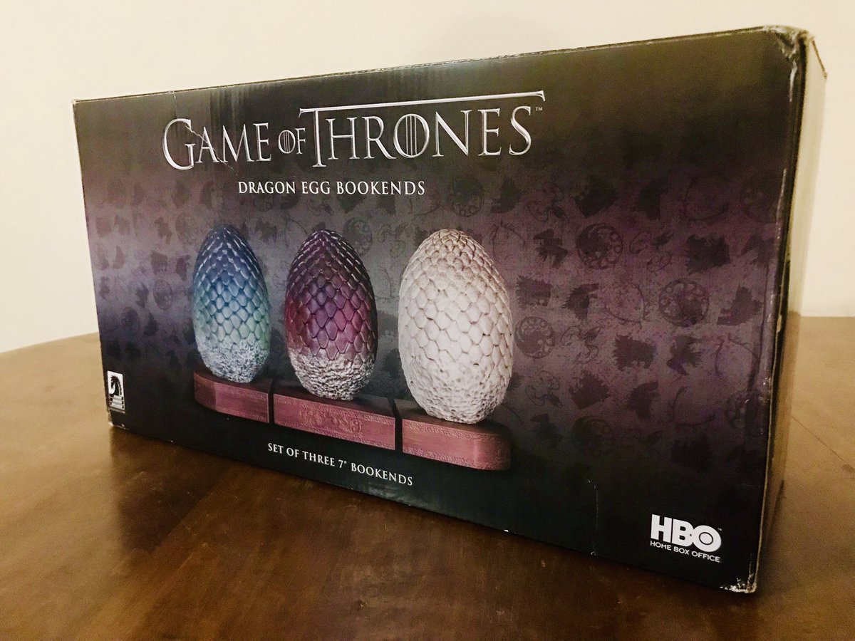 TheRealRobPG's tweet photo. Won these beauties tonight! Thank you so much @Boomshakalakaa for gifting them to me after the @GameOfThrones #XfinityWatchathon tonight! Such an unexpected surprise! Super grateful for them and of course, “Valar Moghulis.” ❤️ https://t.co/cNBypQM6fx