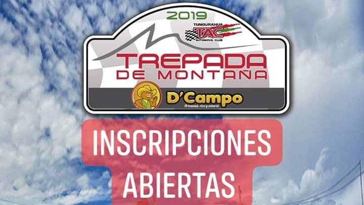 TACoficial's tweet photo. 🖥️🏁#TacInforma
INSCRIPCIONES ABIERTAS
Primera válida del Campeonato de Trepada de Montaña #DCampo #Tac 2019. Reviza las instrucciones previas e ingresa tus datos en el formulario, el link te lo dejamos aquí ⬇️👇🏼
https://t.co/vz2bDyQTBT
#Tac
#DCampo
#Uniandes https://t.co/NwQaS3OOF5