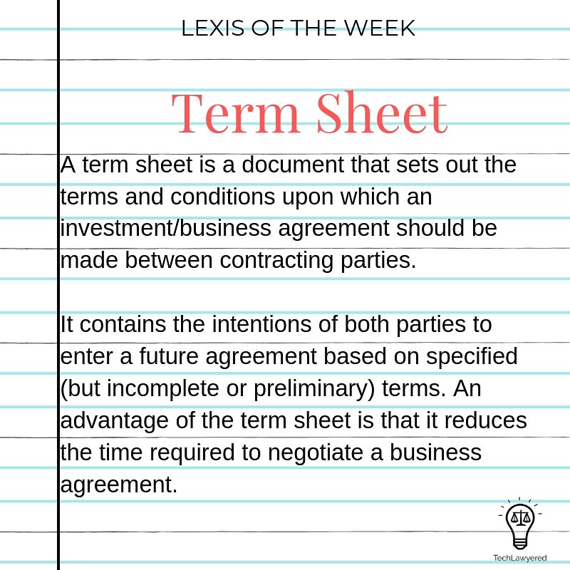 techlawyered's tweet photo. New Week!!!!!!
New Word to learn.
Keep learning with #techlawyered
Have a great Week Ahead😁😁
#techlawyered #legaltech #techlaw #lawtech #termsheet https://t.co/2igjhXD4qm