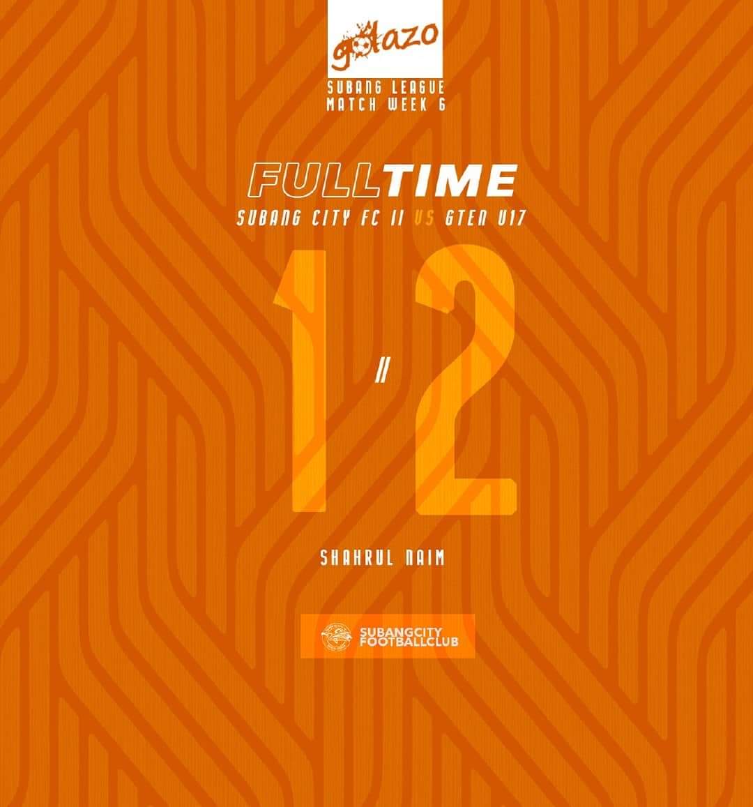 SubangCityFC's tweet photo. Liga Mini Golazo Subang Jaya
Subang City FC II tewas dalam perebutan juara liga apabila tewas 1-2 kepada Gten U17 sabtu lepas.
Kekalahan tersebut pemangkin semangat buat skuad kedua Subang City untuk terus kehadapan selepas ini.
#SubangCityFC
#TuneBoss
#KakiJersiDotCom https://t.co/dzBN8k4xPx