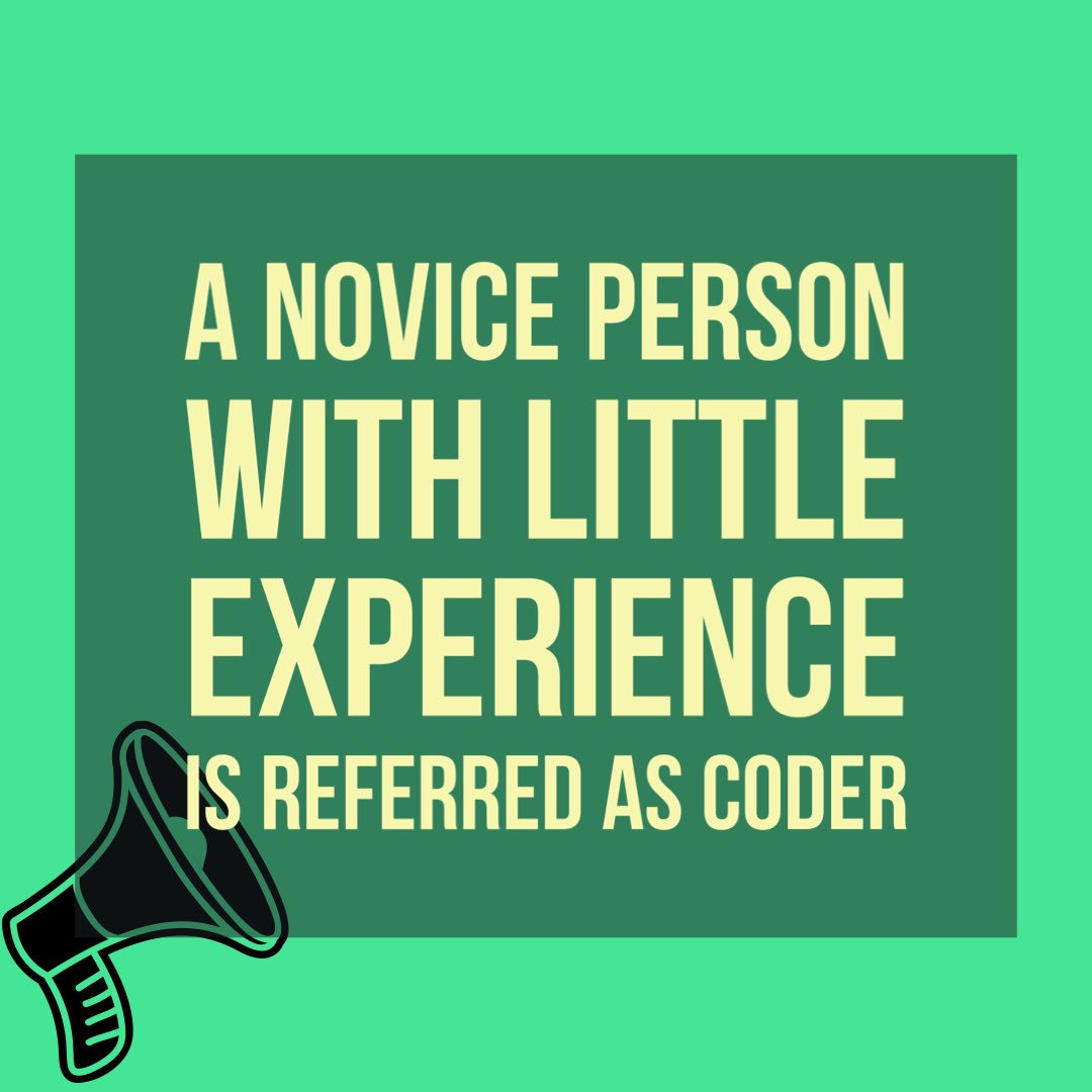 programmingtip1's tweet image. Programmer vs Coder | What’s the difference?
