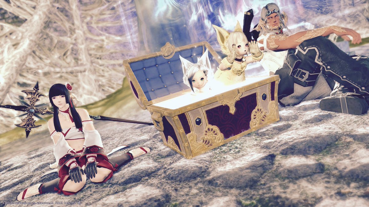 Geease_FF14's tweet photo. ぺいぺいふぁみりーの
しぐさんがかっこよかったので
勝手にセリフ入れちゃいました
(*´꒳`*)
#FCPPF #アルテマ村写真部 https://t.co/TRam1rZUwr