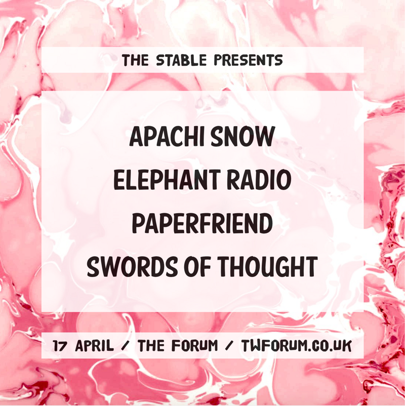 The Stable this Wednesday 17th April twforum.co.uk/events/2019-04…