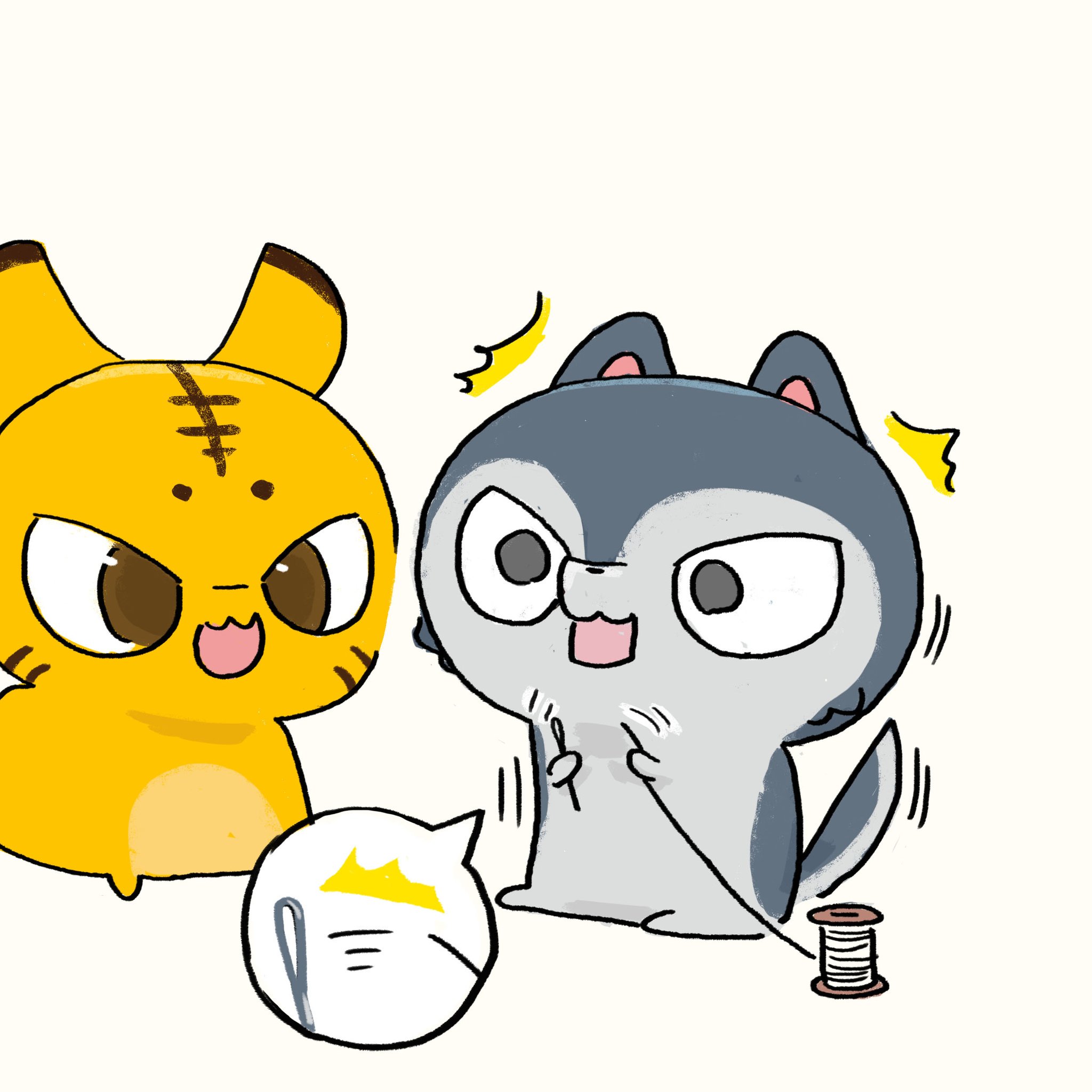 啊 動物 En Twitter 穿針線 針に糸を通しだ Thread A Needle Thread Needle Miss Out Cute nimals Animal Drawing Cg Computergraphic Illustration Manga Character Gallary イラスト スケッチ イラストレーター 針 糸 ビックリ 通す 失敗