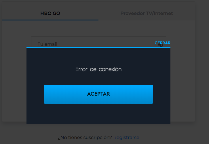 cleyan's tweet photo. @HBOGOsoporte si poder ingresar a HBO GO!!! https://t.co/KraNwvUGSS