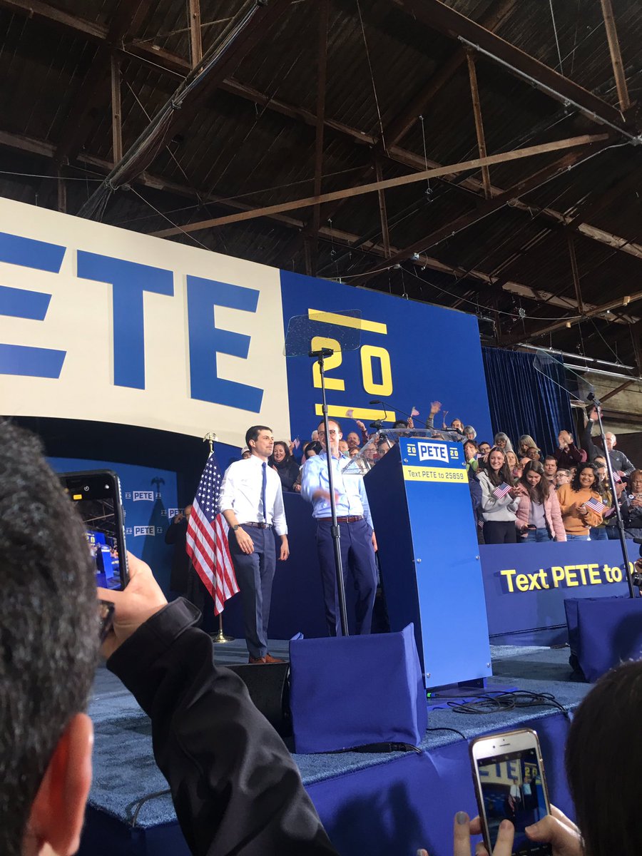 tippecanoedems's tweet photo. Congrats to South Bend Mayor @PeteButtigieg on announcing his candidacy for President of the United States! https://t.co/1fzQduVFvn