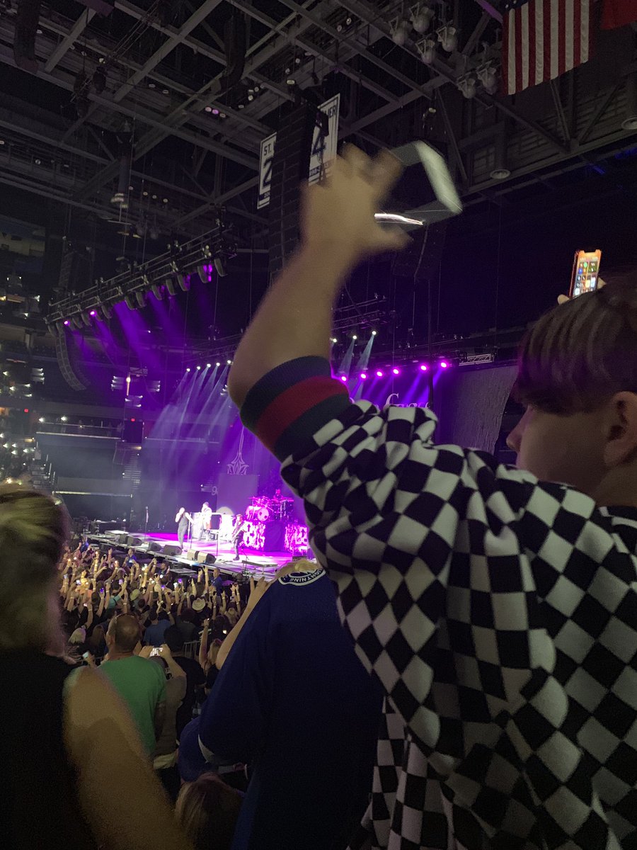 K getting into his 1st rock concert #98ROCKFEST
