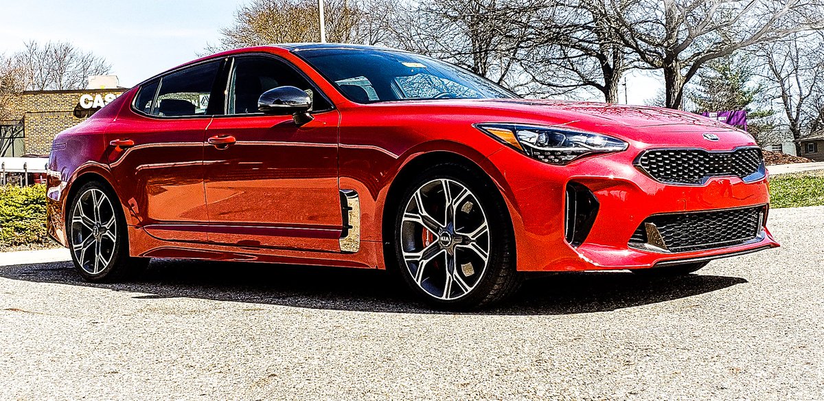 SarahSavageAF1's tweet photo. I got to review this beauty yesterday. 😍💕 Who knew Kia had a sports car with 180 on the dash!? Here's the link to the video if you'd like to see!
https://t.co/BXtYVOKbAa https://t.co/QAYp9DzXsa