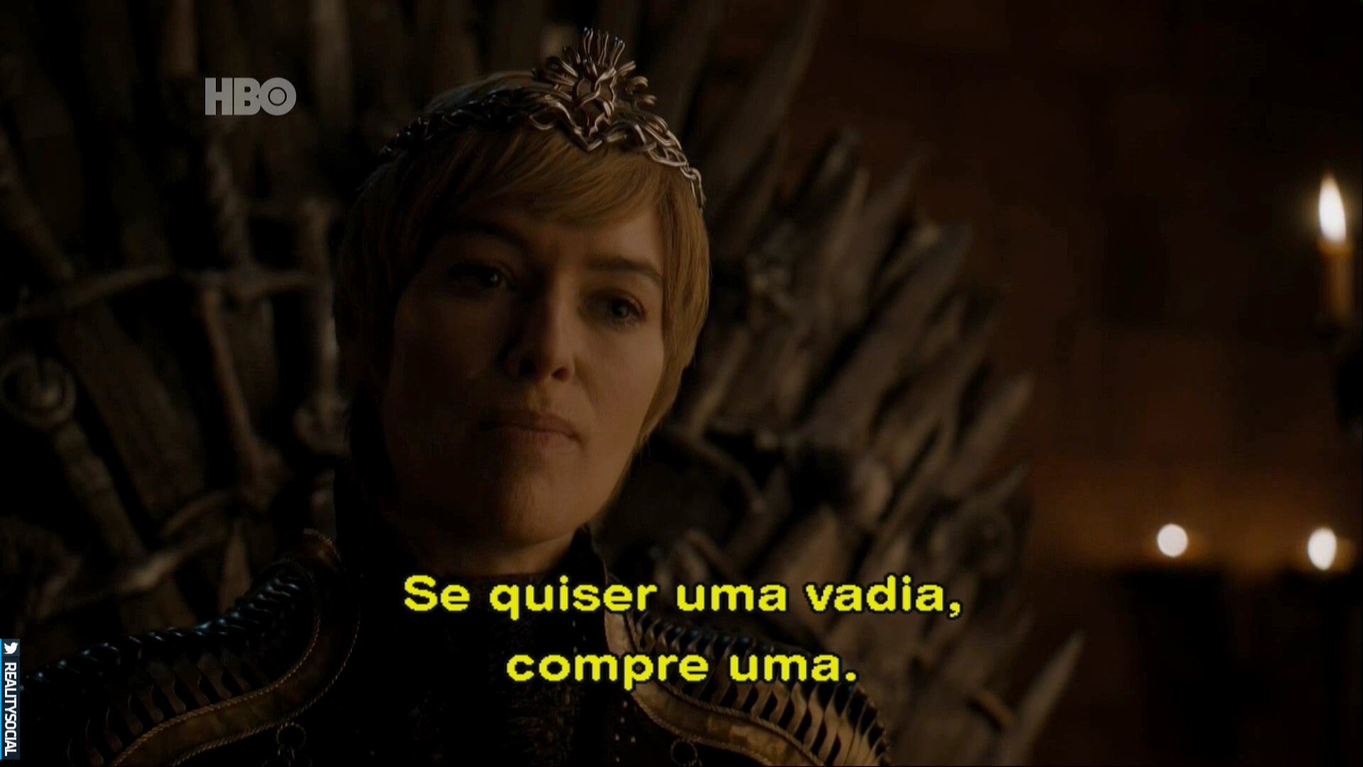 Juliane com e de exu 🇧🇷🏳️🌈 on Twitter: "cersei eu te venero # ...