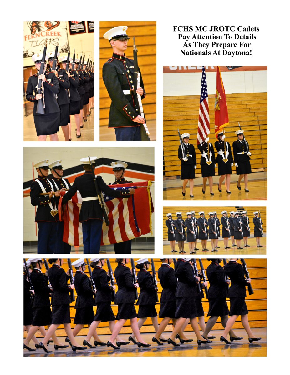glwurfel's tweet photo. In preparation for the National Drill Team Championships, FCHS MCJROTC held their annual spaghetti supper and drill performance! @FCMCjrotc @FernCreekHigh @rebeccanicolas6 @sarawilson021 @DavidSt58209473 @FernCreekFB https://t.co/Jm0TXRK9kK