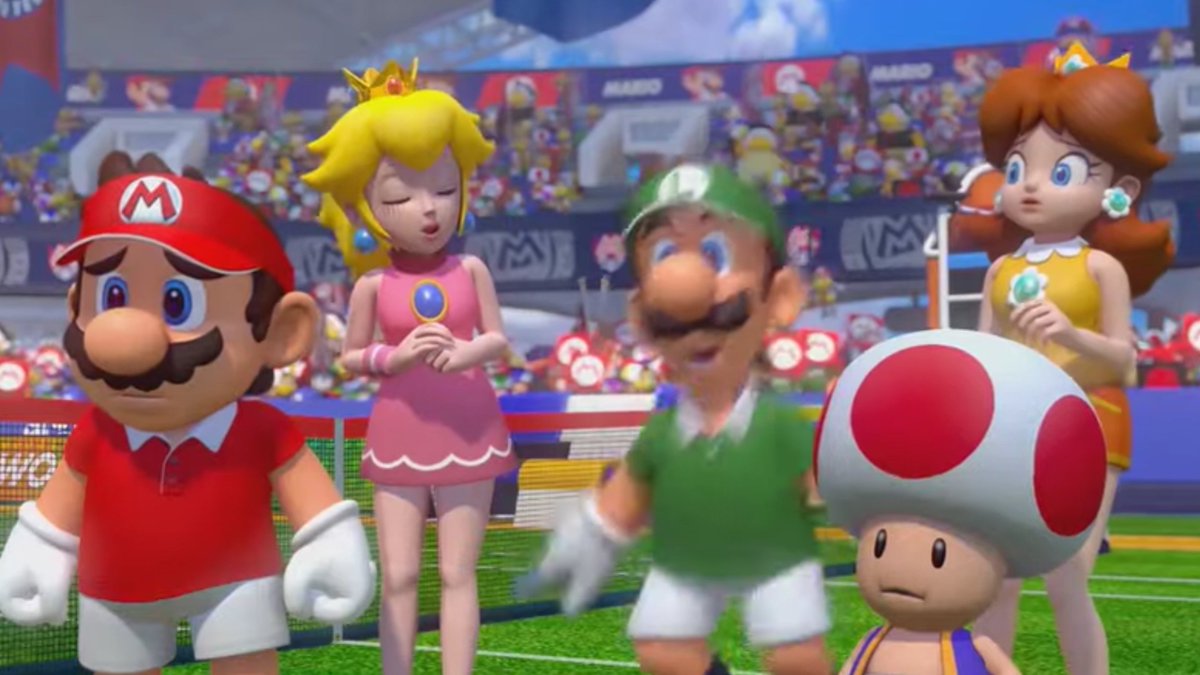 Mario tennis aces daisy thicc