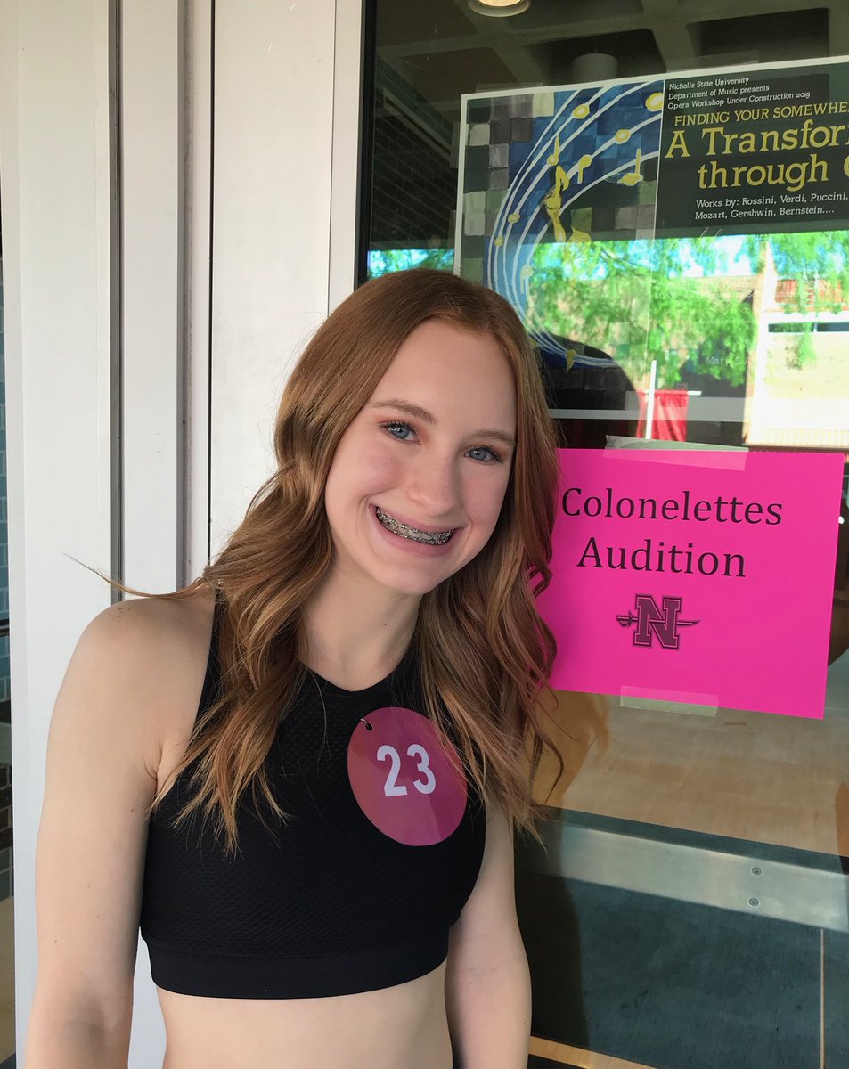 Congratulations to Kaylee Deroche for making Nicholl’s dance team!!