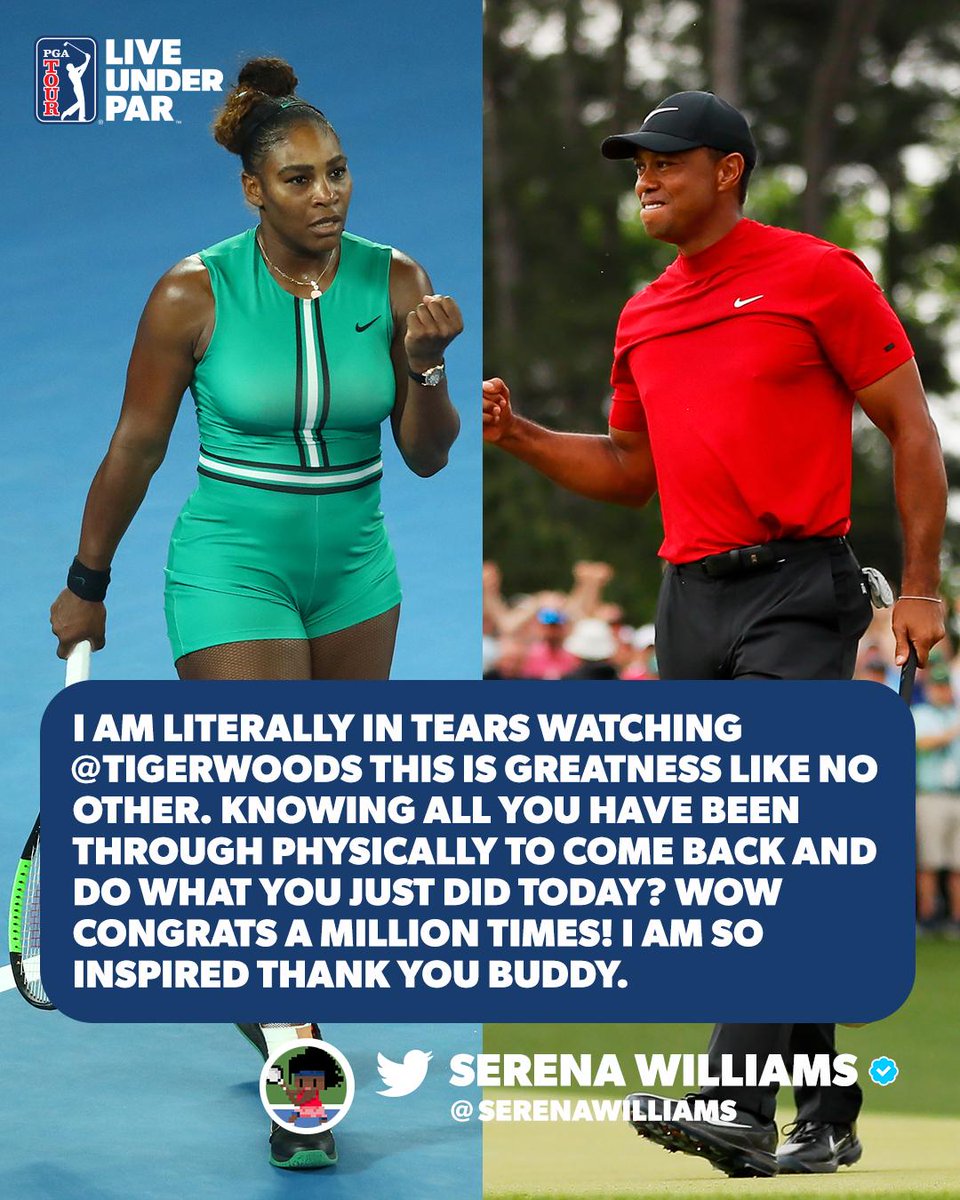 PGATour's tweet photo. Respect all around.

#LiveUnderPar https://t.co/MKxg1fRRTS
