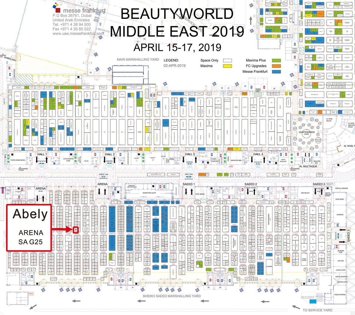 ou_sandy's tweet photo. Fair starts! Waiting for you!
Booth: SA-G25, Trade Centre Arena.
Whatsapp: 
Kelly：+8618665581310 https://t.co/80fJHx1L65