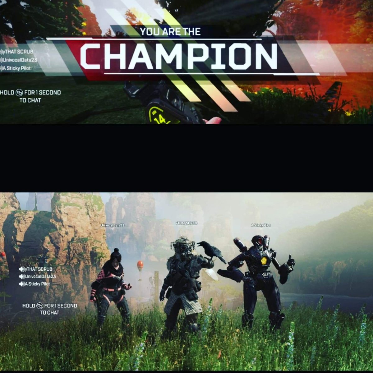 AStickyPilot's tweet image. All I do is win!!! Thanks for all the help @ItsDataaa big thanks to @FadeGrips  for keeping my thumbs on my analog sticks through all the pressure!!!