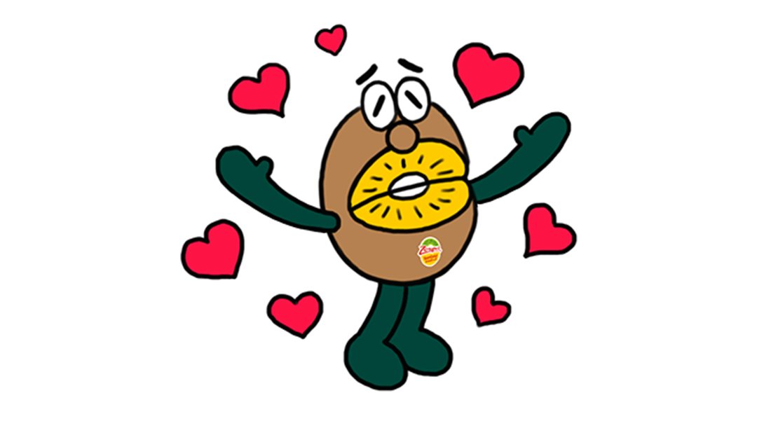 zespri_jp's tweet photo. 毎日本っ当に暑い日が続くね～💦
あ～どんどん熟されて甘くなっちゃう～・・・☀ https://t.co/d9DYHZN3Qc