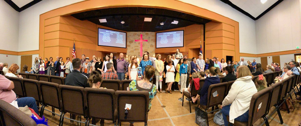pastorgarywhite's tweet photo. Prayer warriors, please lift up these 14 young people and their families. They took their first giant steps toward adulthood today by making a profession of faith and taking the vows of the church. #Confirmation2019 https://t.co/eOHNf2RAZi