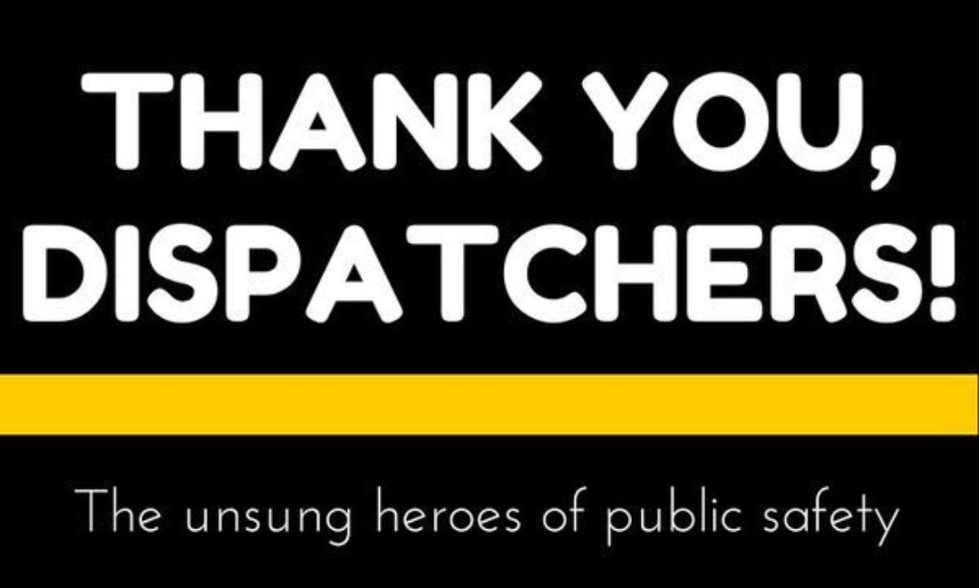 lakeside_police's tweet photo. Thank you to all dispatchers across the nation and special thanks to our JeffCom dispatchers who don't get enough praise for all their hard work!
Happy National Telecommunicators Week April 14-20th!! https://t.co/UCLlio6HB5