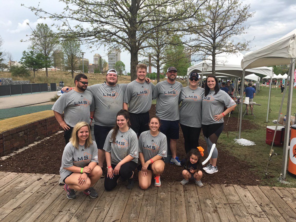This is what family looks like! #LMS @LMSChattBham <a href="/ChickfilA/">Chick-fil-A, Inc.</a> <a href="/BhamChallenge/">Birmingham Corporate Challenge</a>