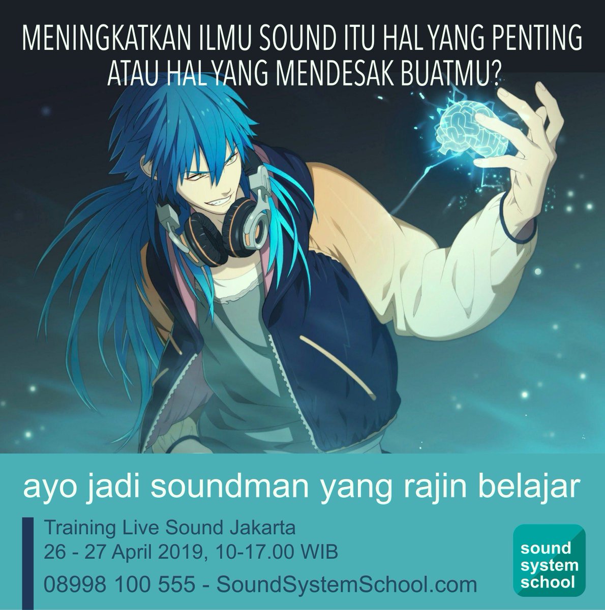 SoundSystemSch's tweet image. Yuk, tingkatkan ketrampilan sound anda!