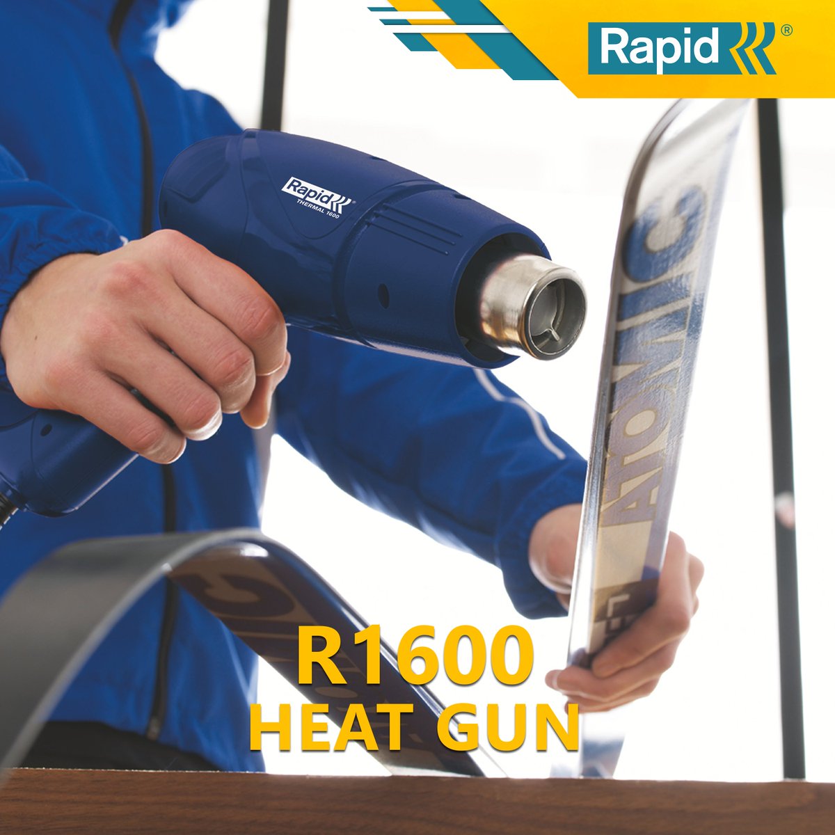 accupoint_ph's tweet photo. Here's another tool for a more convenient summer picnic activity!

RAPID R1600 Heat Gun. Perfect for shrinking plastic
graduated, step-less temperature control
Used for heating control BBQ.

#RAPID #PowerTool #HeatGun #SummerVibes #Summeractivities #Summer2019 https://t.co/ITQN0oDJ6M